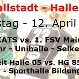 Großer Handballsamstag in Halle (Saale)