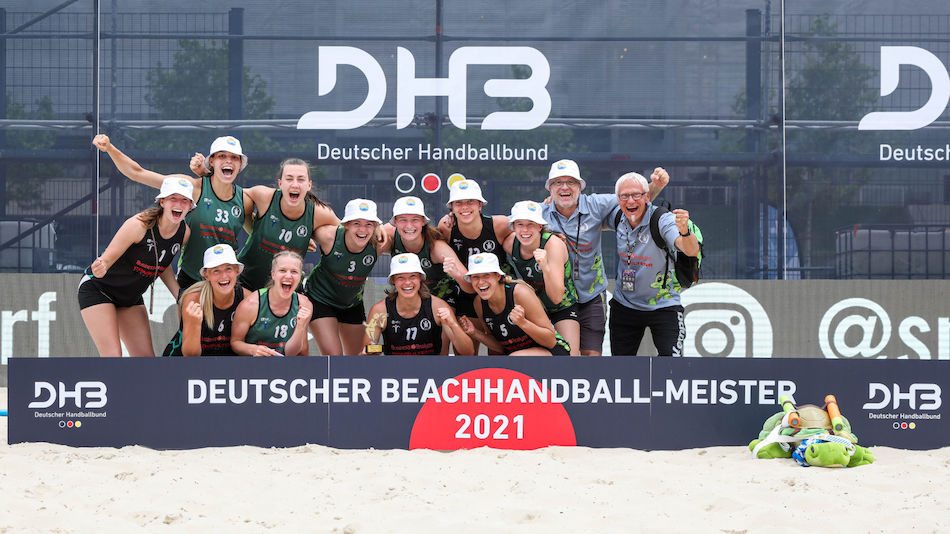 Anja Kreitczick wird mit Minga Turtles deutsche Meisterin