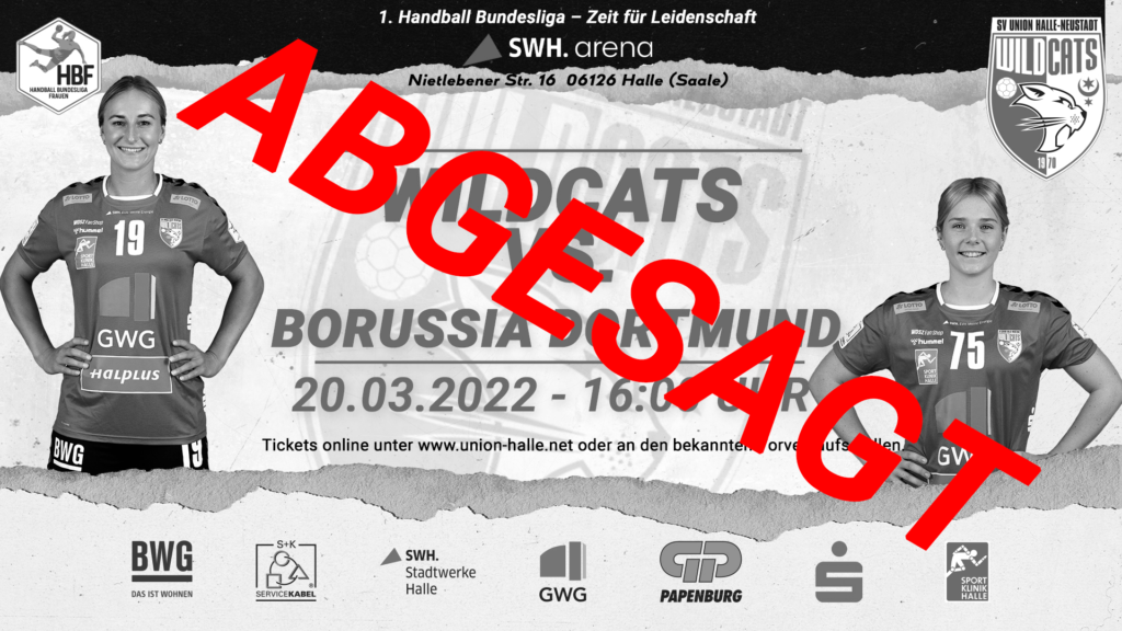 WILDCATS: Heimspiel am Sonntag gegen Dortmund abgesagt